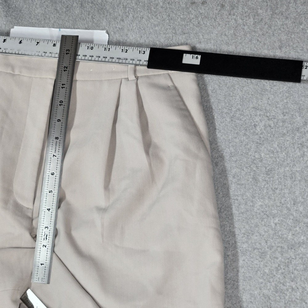 Abercrombie & Fitch Women Shorts 31 / 12 Beige Dress Chino - Picture 8 of 11